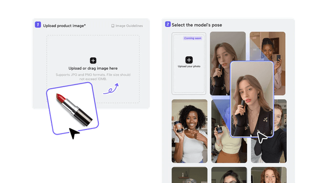 Avatar styling template